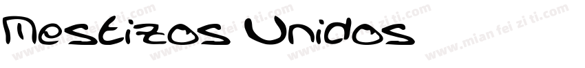 Mestizos Unidos字体转换